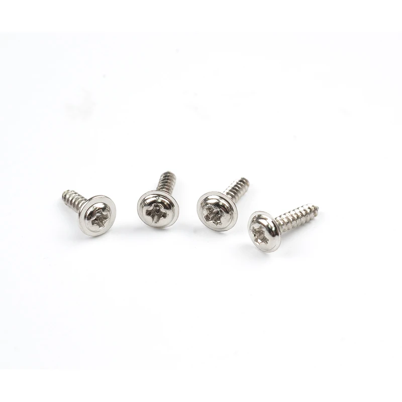 PWA Flat Head Self-Tapping Screw 304 Stainless Steel Led Lamp Round Head With Pad M1.4 M1.7 M2 Thread
PWA Flat Head Self-Tapping Screw 304 Stainless Steel Led Lamp Round Head With Pad M1.4 M1.7 M2 Thread