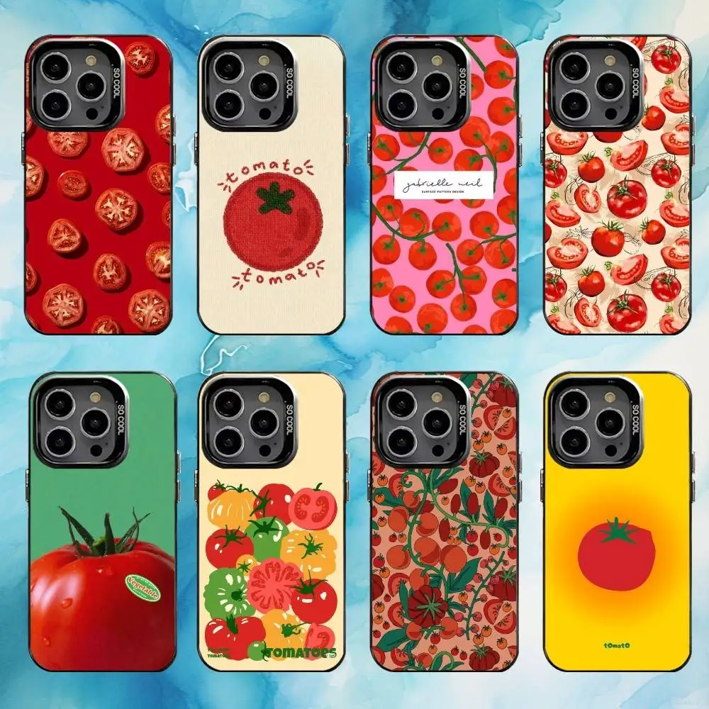 Cartoon Tomato Phone Case For iPhone17,16,15,14,13,12,11 Plus,Pro Max Black Candy Matte Shockproof Cover
Cartoon Tomato Phone Case For iPhone17,16,15,14,13,12,11 Plus,Pro Max Black Candy Matte Shockproof Cover