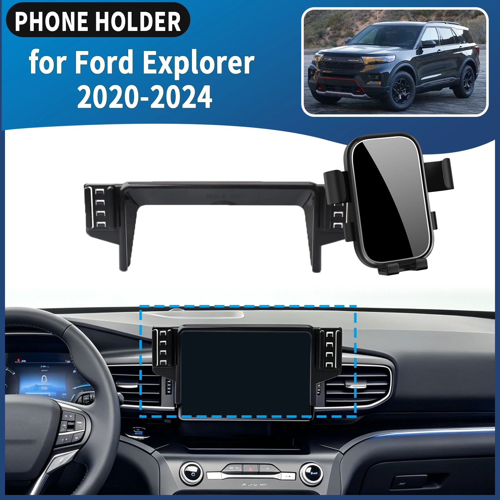 for Ford Explorer 2020 2021 2022 2023 2024 8inch RHD LHD Car Specific Phone Mount GPS Easy Install Auto Accessories
for Ford Explorer 2020 2021 2022 2023 2024 8inch RHD LHD Car Specific Phone Mount GPS Easy Install Auto Accessories