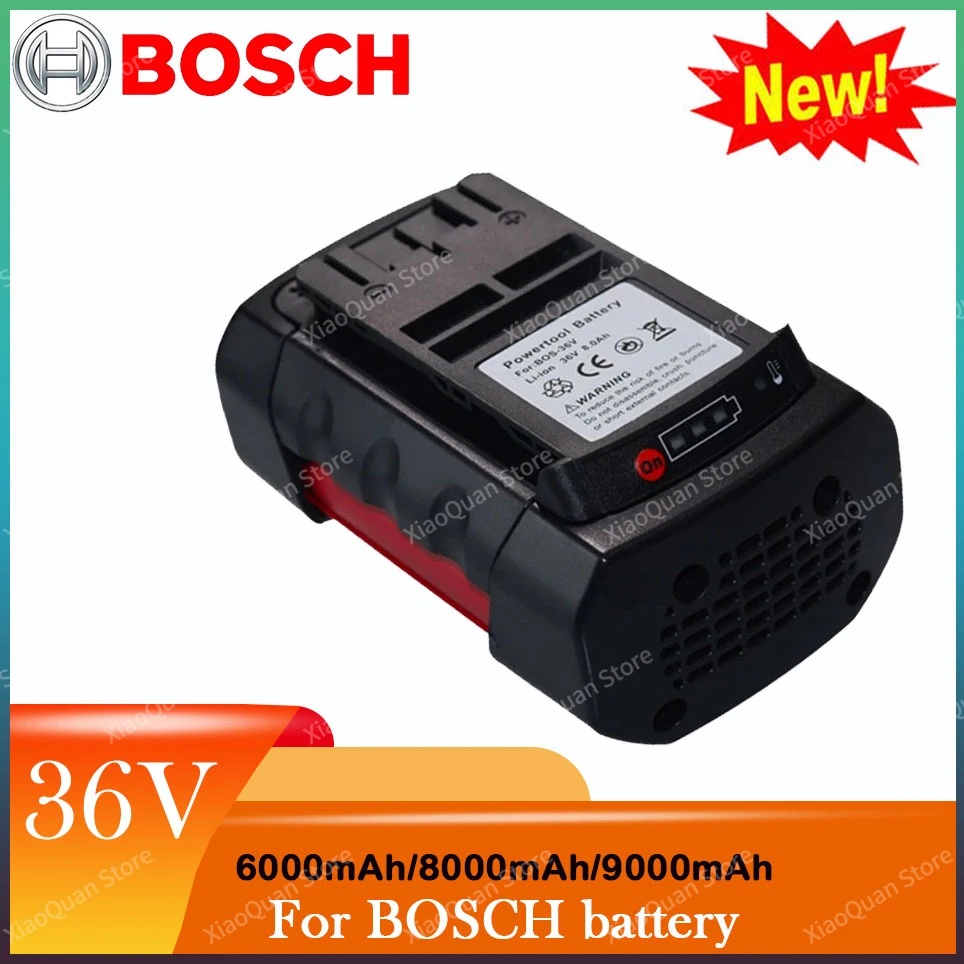 High-capacity 36V Lithium-ion Battery for Bosch BAT810 BAT836 BAT840 GBH36V-Li Power Tool Replacement Battery Lithium-ion
High-capacity 36V Lithium-ion Battery for Bosch BAT810 BAT836 BAT840 GBH36V-Li Power Tool Replacement Battery Lithium-ion
