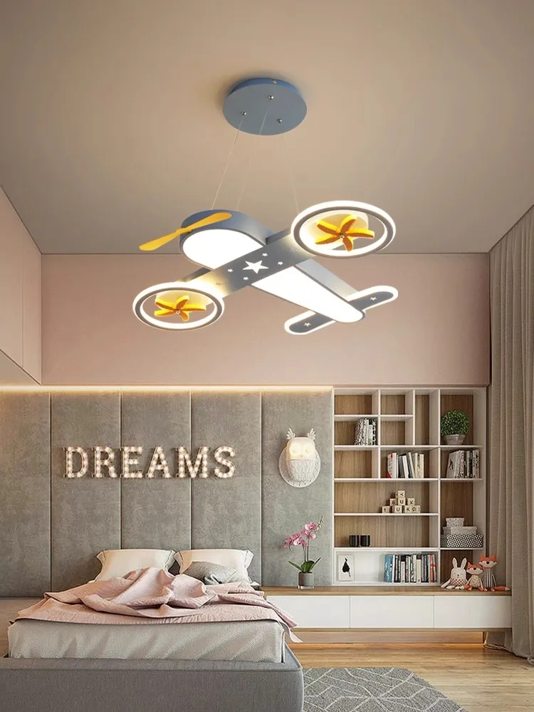 Children's room lights, propeller airplane lights, boys' room lights, creative personality children's bedroom lights
Children's room lights, propeller airplane lights, boys' room lights, creative personality children's bedroom lights