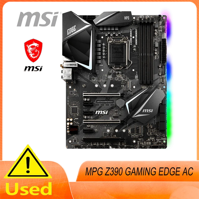 Материнская плата MPG Z390 GAMING EDGE AC LGA 1151 (серия 300) Z390 SATA 6 Гбит/с ATX
Материнская плата MPG Z390 GAMING EDGE AC LGA 1151 (серия 300) Z390 SATA 6 Гбит/с ATX