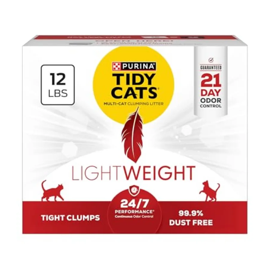 Lightweight Cat Litter, Low Dust, Clumping, Odor Control 24/7 Performance Multi Cat Litter, Clean Linen Scent, 12 lbs
Lightweight Cat Litter, Low Dust, Clumping, Odor Control 24/7 Performance Multi Cat Litter, Clean Linen Scent, 12 lbs