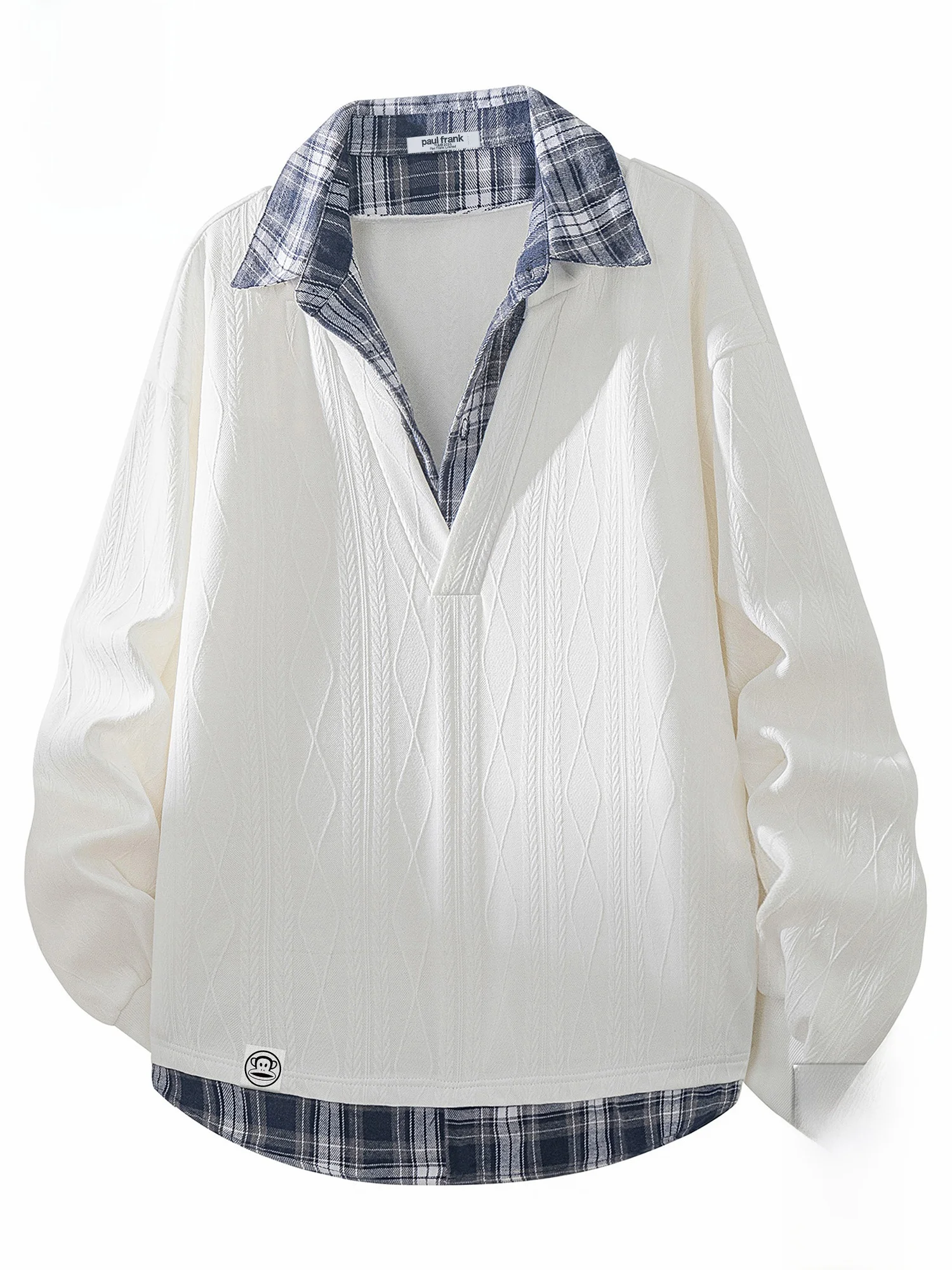 Мужская повседневная толстовка Paul Frank в клетку с цветными вставками, с воротником-стойкой, зимняя, свободного кроя, с длинными рукавами, из полиэстера, молодежная мода
Мужская повседневная толстовка Paul Frank в клетку с цветными вставками, с воротником-стойкой, зимняя, свободного кроя, с длинными рукавами, из полиэстера, молодежная мода