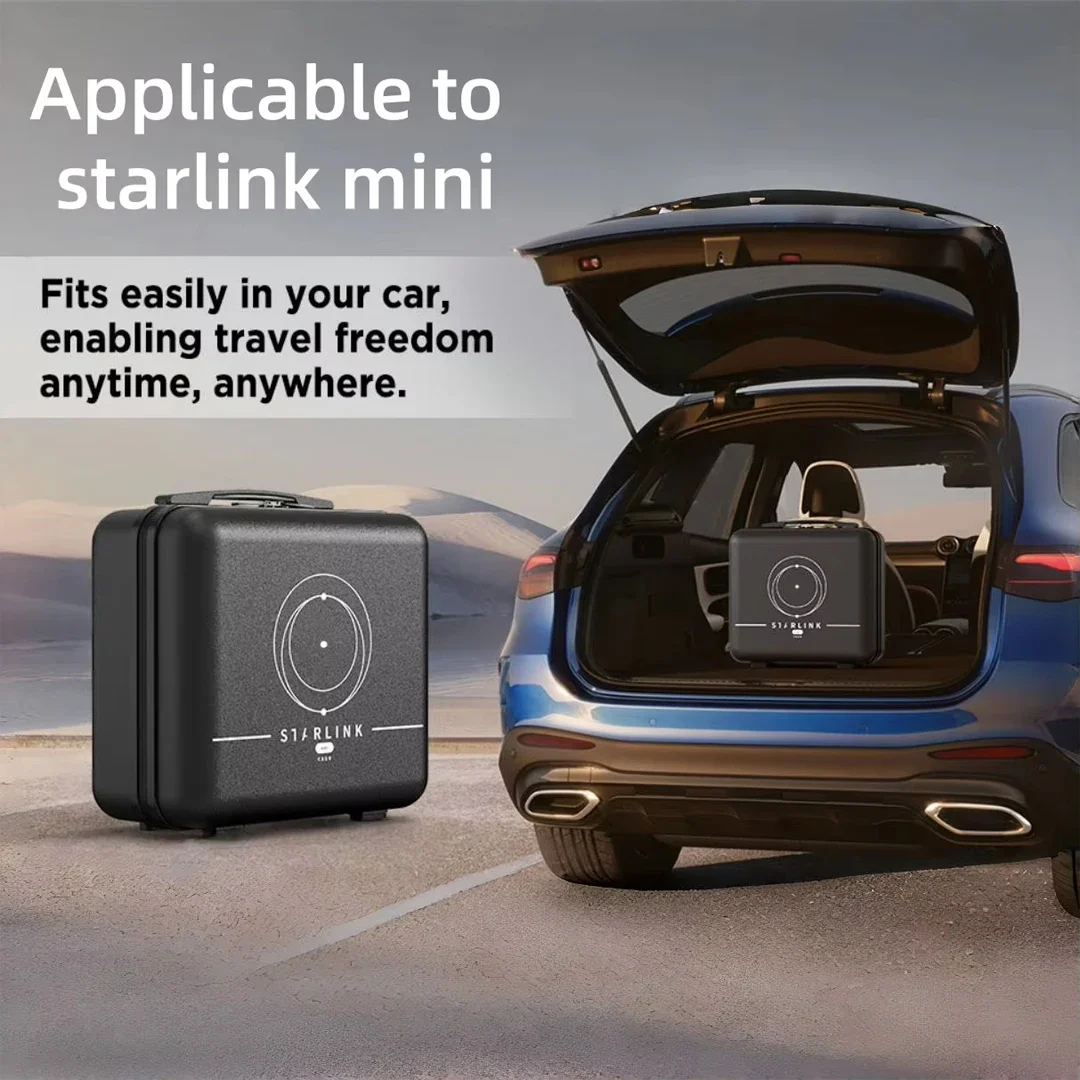 Hard Case For Starlink Mini Travel Handle Case Anti-Scratch Portable Storage Bag Organiser Cable Storage Bag For Outdoor Camping
Hard Case For Starlink Mini Travel Handle Case Anti-Scratch Portable Storage Bag Organiser Cable Storage Bag For Outdoor Camping