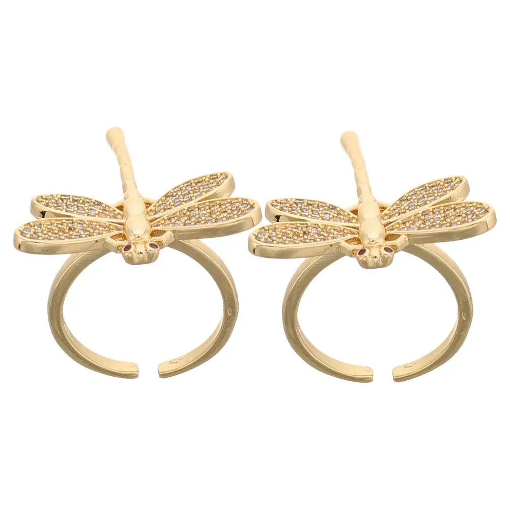 Open Ring Rhinestone Statement Rings Vintage for Women 2 Pcs Copper Dragonfly Wedding Ring Accessories
Open Ring Rhinestone Statement Rings Vintage for Women 2 Pcs Copper Dragonfly Wedding Ring Accessories