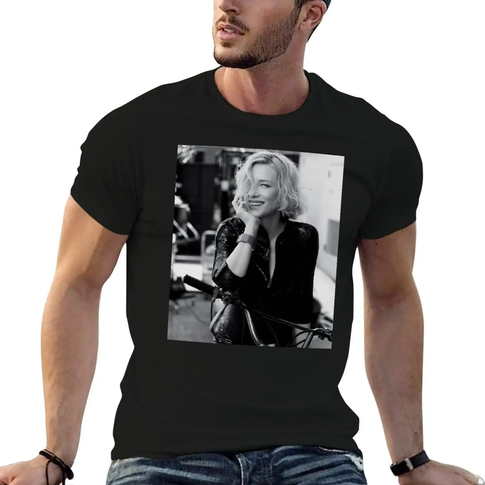 Cate Blanchett Art T-Shirt t shirts for man cotton cotton tshirt 100% t shirts for man slim fit T-Shirt
Cate Blanchett Art T-Shirt t shirts for man cotton cotton tshirt 100% t shirts for man slim fit T-Shirt