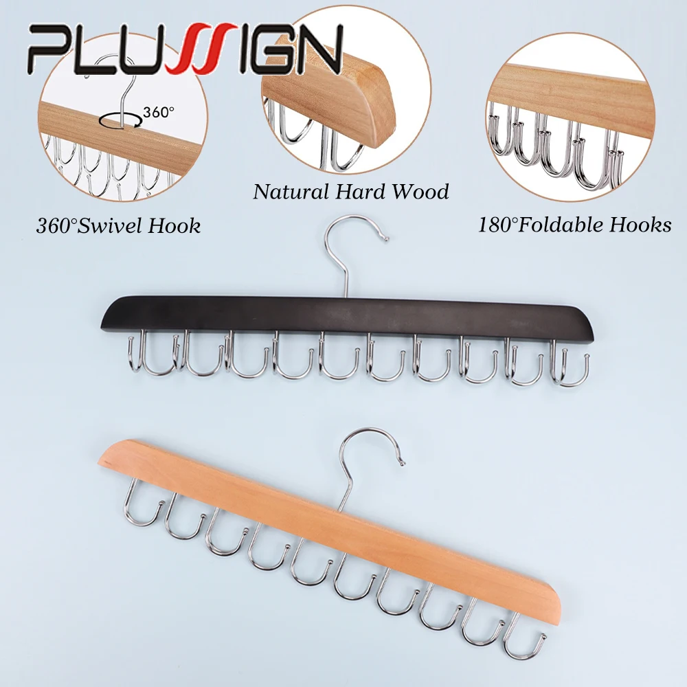 Professional Hair Styling Tool Hair Extension Holder For Wig Storage 14 Hooks Wooden Wig Holder For Hairpieces Ponytail Bundles
Professional Hair Styling Tool Hair Extension Holder For Wig Storage 14 Hooks Wooden Wig Holder For Hairpieces Ponytail Bundles