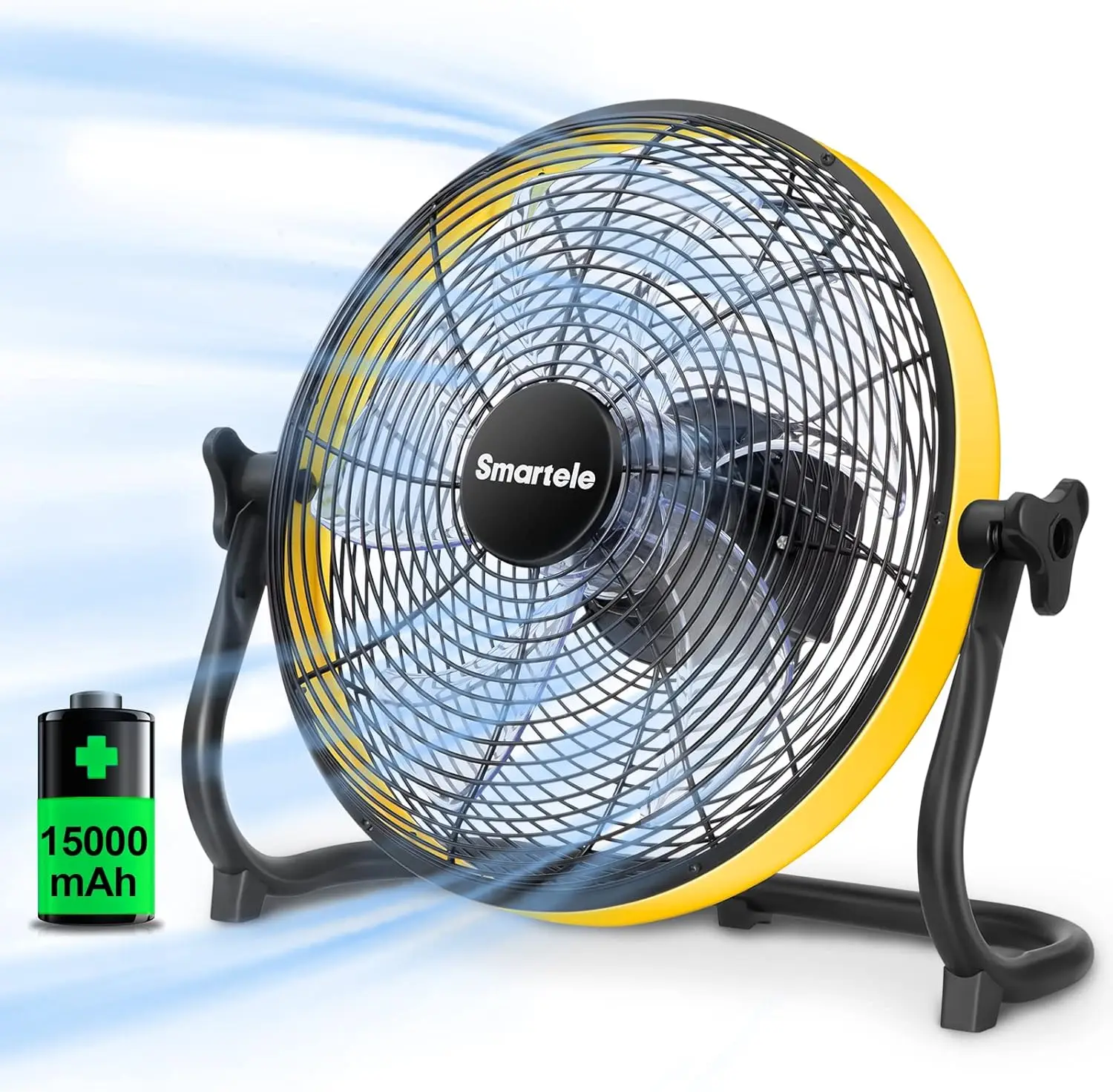 30-Hour Battery Camping Fan, 16" Cordless Floor Fan, Fast 2H Charge, Outdoor Rechargeable
30-Hour Battery Camping Fan, 16" Cordless Floor Fan, Fast 2H Charge, Outdoor Rechargeable
