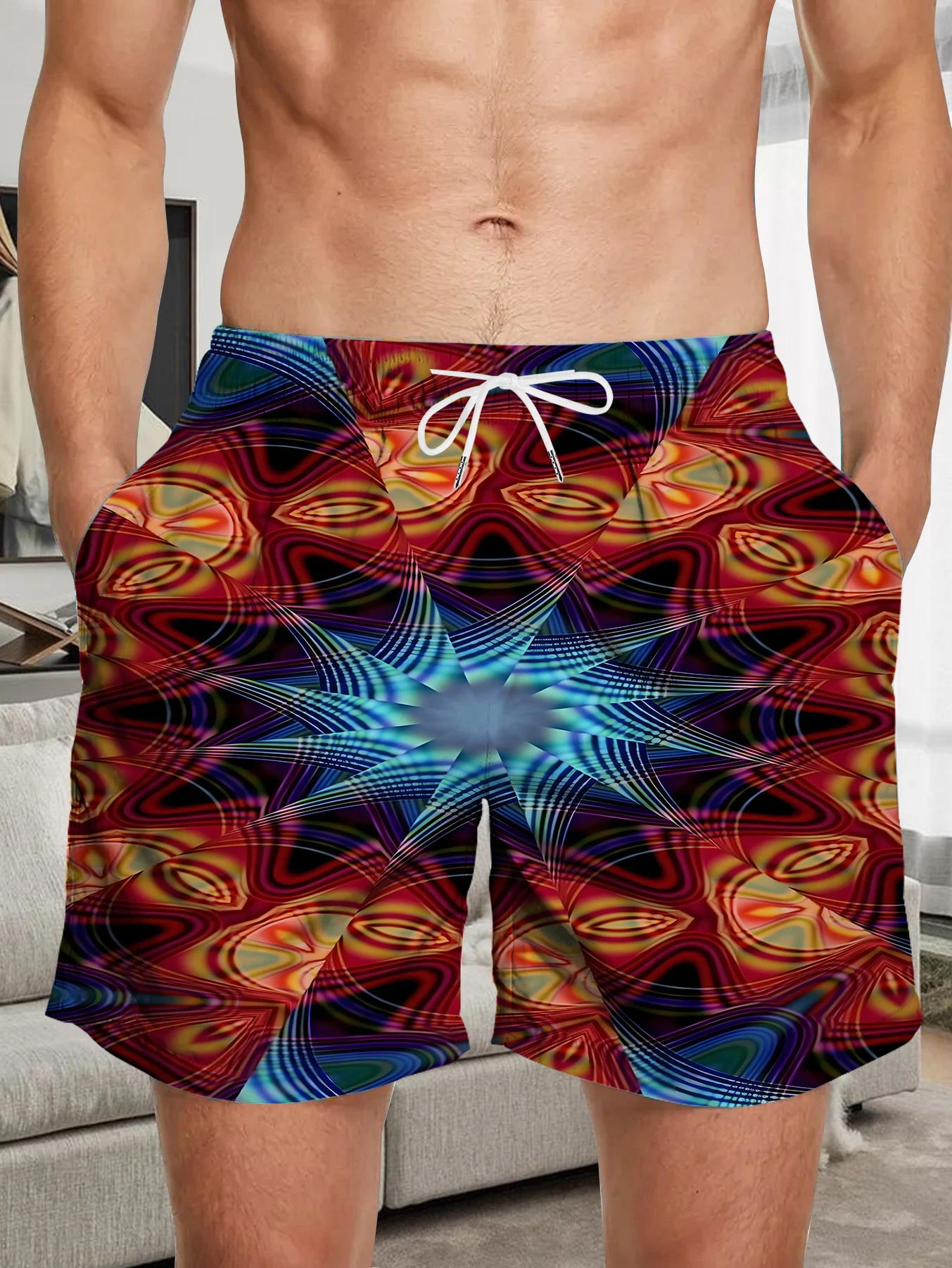 Men's Digital Printed Shorts Full Print Beach Pants Quick Dry Polyester Casual Trunks
Men's Digital Printed Shorts Full Print Beach Pants Quick Dry Polyester Casual Trunks