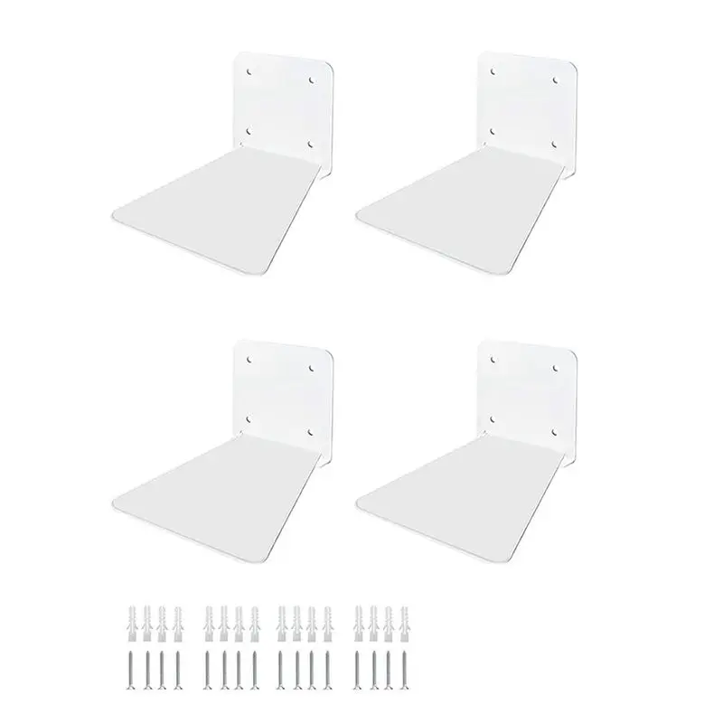 TFTP-Wall Mount Metal Shelves-Invisibility Floating Bookshelf 4Pcs Set For Bedroom For Room Bookcase,Small Bookshelf Design
TFTP-Wall Mount Metal Shelves-Invisibility Floating Bookshelf 4Pcs Set For Bedroom For Room Bookcase,Small Bookshelf Design