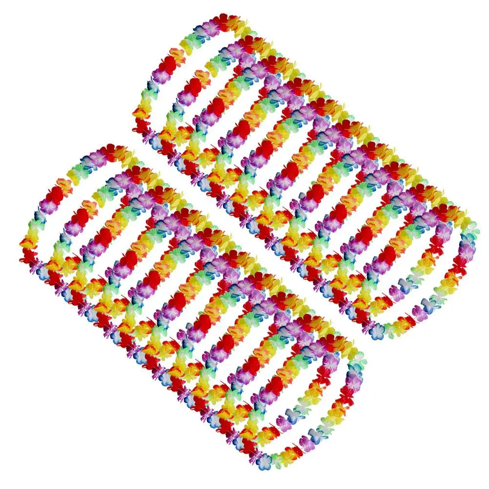 20pcs Hawaii Lightweight Comfortable Party Necklace Artificial Hawaii Flowers Necklace Flower Holiday Decoration
20pcs Hawaii Lightweight Comfortable Party Necklace Artificial Hawaii Flowers Necklace Flower Holiday Decoration