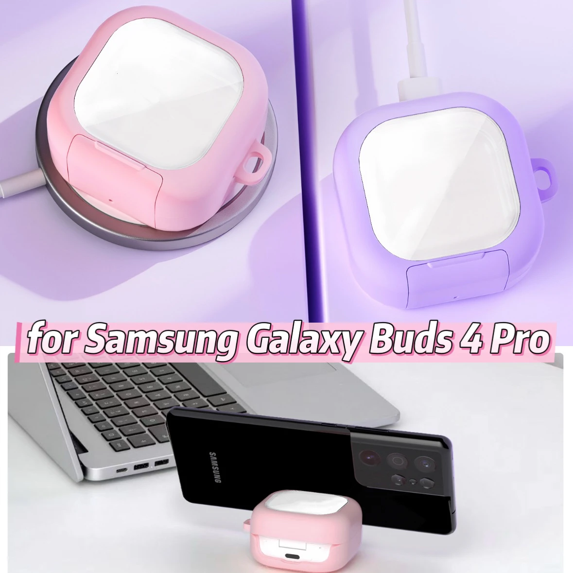For Samsung Galaxy Buds 4 Pro 2026 Case Switch Lock Design Cases Anti-fall Shock Protective Cover for Buzz 4 Funda with Holder
For Samsung Galaxy Buds 4 Pro 2026 Case Switch Lock Design Cases Anti-fall Shock Protective Cover for Buzz 4 Funda with Holder