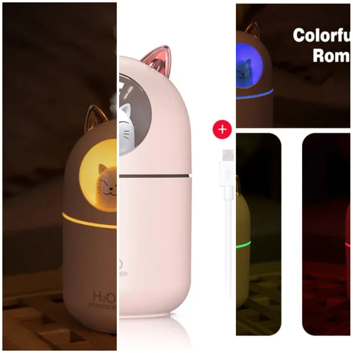 Cute Cat USB Mini Fragrance Humidifier Household Suitable For Car
Cute Cat USB Mini Fragrance Humidifier Household Suitable For Car