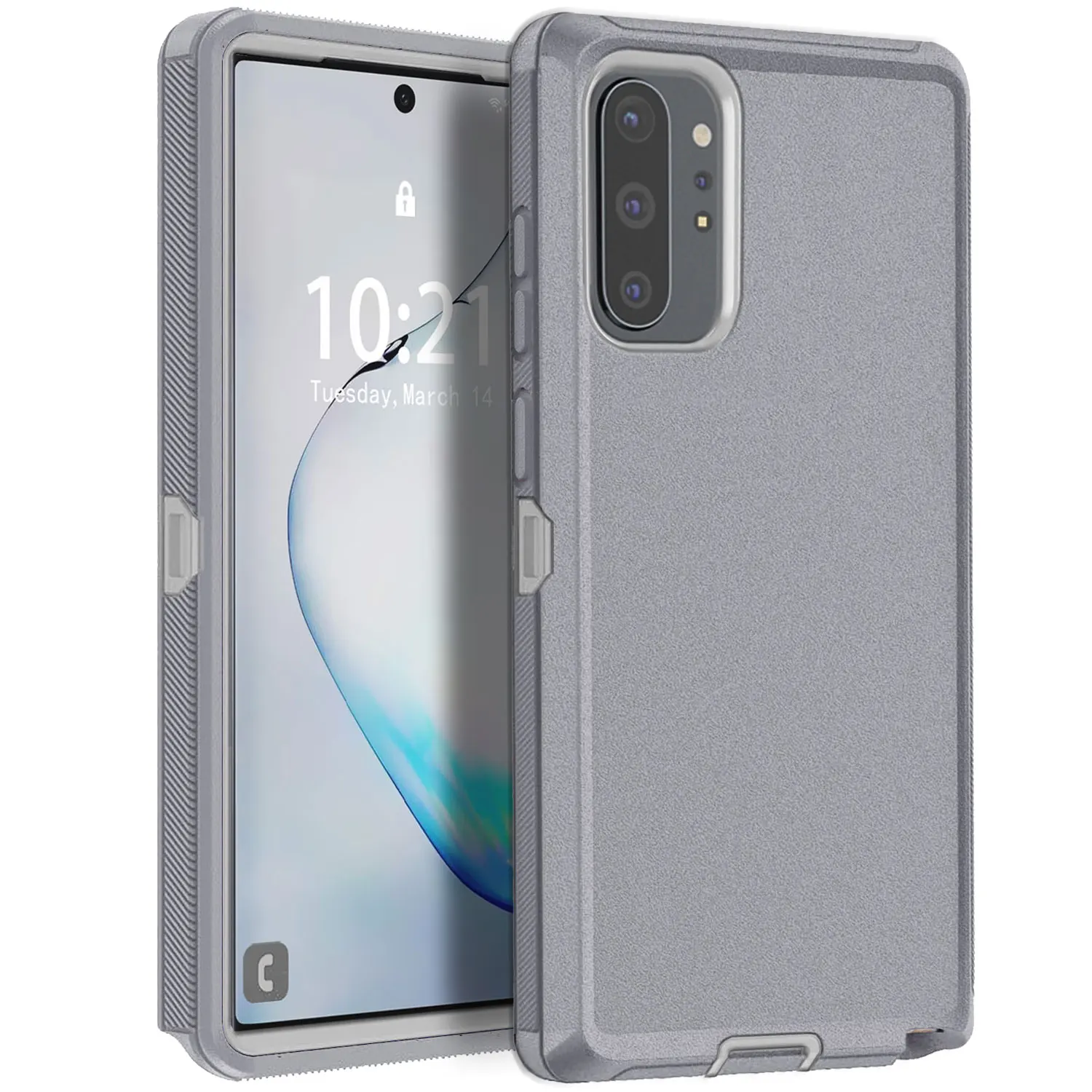 Gray For Samsung Galaxy Note10+ Plus Note 10 Case Heavy Duty Shockproof Hard Protective Rugged Hybrid 3in1 Layers Phone Cover
Gray For Samsung Galaxy Note10+ Plus Note 10 Case Heavy Duty Shockproof Hard Protective Rugged Hybrid 3in1 Layers Phone Cover