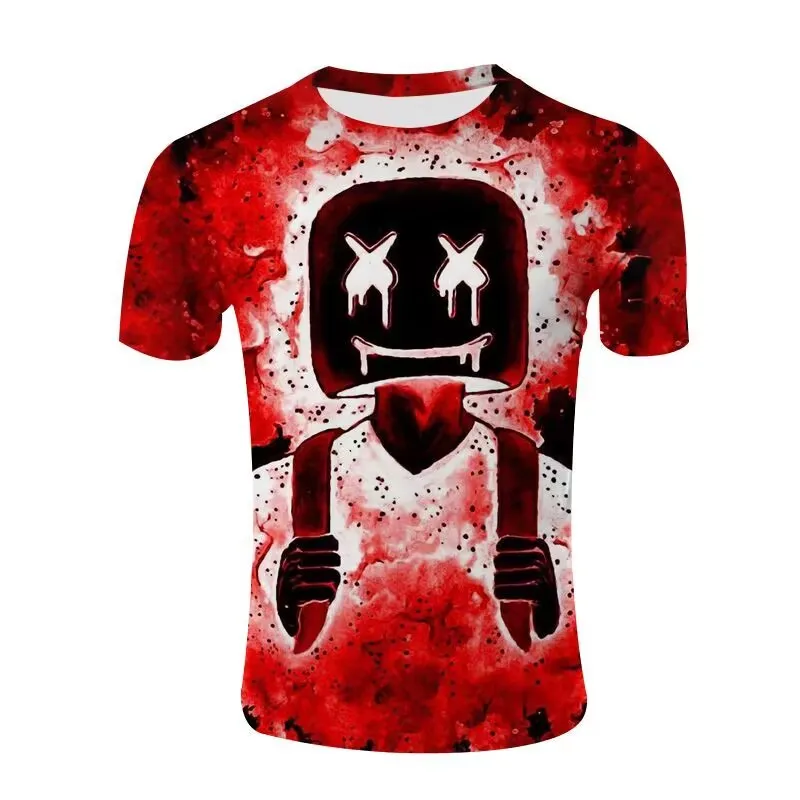 3d Men'S T-Shirt Hip Hop Marshmallow Print Dj Funny Everything Simple Handsome O Neck Short-Sleeved Shirt Fashion Youth Clothing
3d Men'S T-Shirt Hip Hop Marshmallow Print Dj Funny Everything Simple Handsome O Neck Short-Sleeved Shirt Fashion Youth Clothing