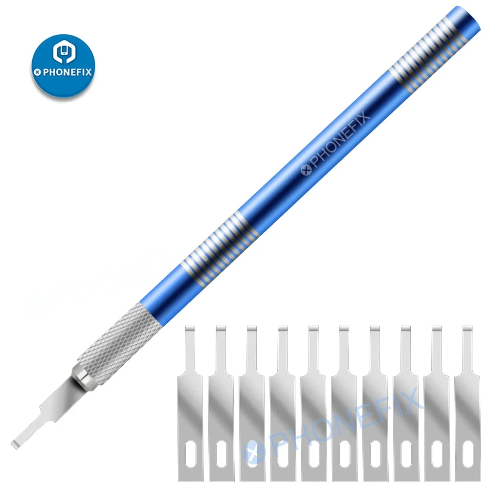 Metal Scalpel Knife Blades Face ID Dot Matrix Repair Special Blade Set for iPhone X XR XS 11 Pro Max Facial Lattice Repair Tools
Metal Scalpel Knife Blades Face ID Dot Matrix Repair Special Blade Set for iPhone X XR XS 11 Pro Max Facial Lattice Repair Tools