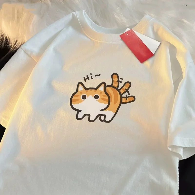 2025 New Premium Combed Cotton Men's T-Shirt Cartoon Cat Print Slim Fit Summer Street Fashion Essentials Soft Touch Fabric
2025 New Premium Combed Cotton Men's T-Shirt Cartoon Cat Print Slim Fit Summer Street Fashion Essentials Soft Touch Fabric