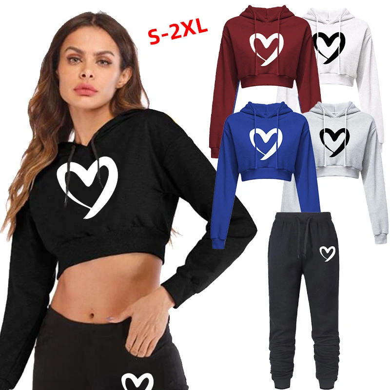 New Women loving printing Tracksuit Oversized Hoodie and Pants Casual Sport Suit Winter 2 Piece Set 10 Colors Jogging Suit
New Women loving printing Tracksuit Oversized Hoodie and Pants Casual Sport Suit Winter 2 Piece Set 10 Colors Jogging Suit
