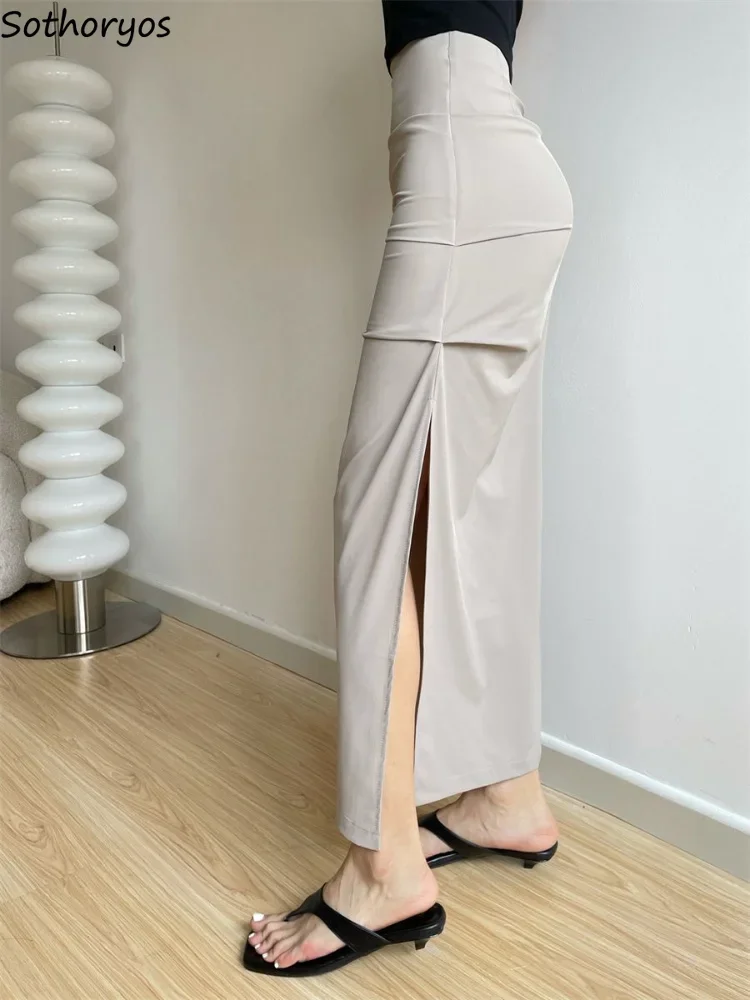 Skirts Women Folds Creativity Basics Special Simple Daily All-match Modern Popular European Style Ladies Spring Graceful Cool
Skirts Women Folds Creativity Basics Special Simple Daily All-match Modern Popular European Style Ladies Spring Graceful Cool