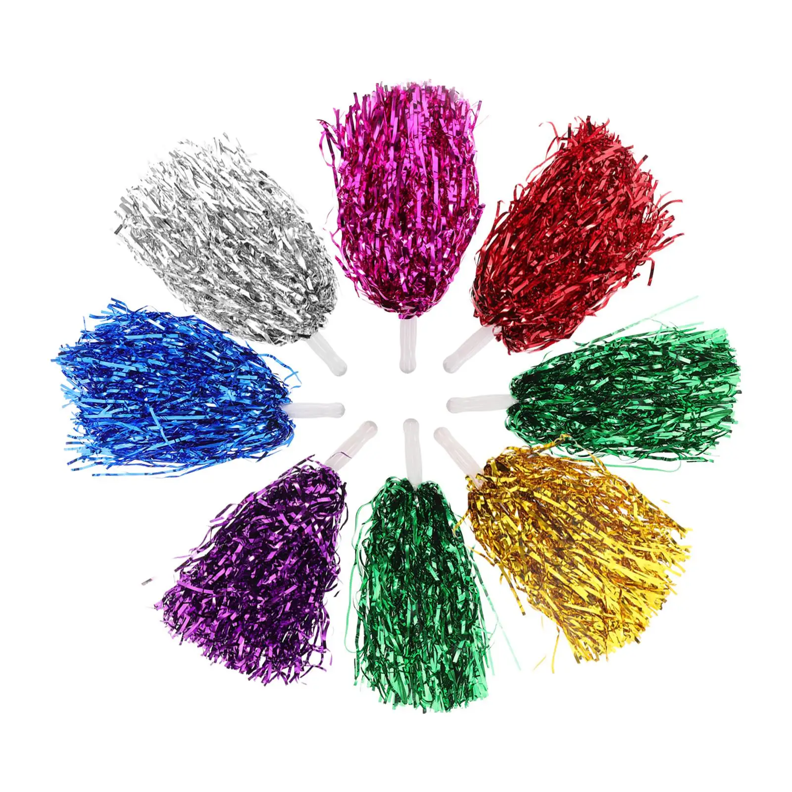 8pcs Cheerleading Aerobics Flower Accessories Props Sports Game Reusable Plastic Smooth Glossy Colors
8pcs Cheerleading Aerobics Flower Accessories Props Sports Game Reusable Plastic Smooth Glossy Colors
