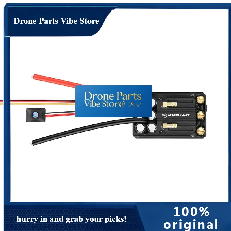 Drone Parts1pcs For HobbyWing SEAKING 300A HV V4 ESC Waterproof High Voltage Brushless Electronic Speed Controller Suitable For
Drone Parts1pcs For HobbyWing SEAKING 300A HV V4 ESC Waterproof High Voltage Brushless Electronic Speed Controller Suitable For