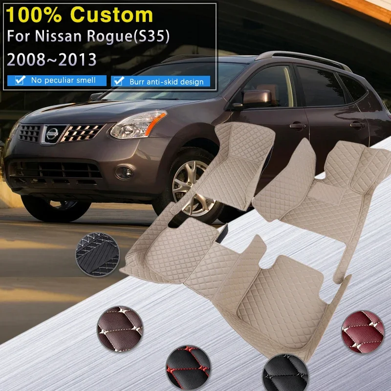 Quality Car Floor Mats For Nissan Rogue S35 2008~2013 Carpets Luxury Leather Rugs Mat Durable Pad Carpets Interior Parts Car Acc
Quality Car Floor Mats For Nissan Rogue S35 2008~2013 Carpets Luxury Leather Rugs Mat Durable Pad Carpets Interior Parts Car Acc