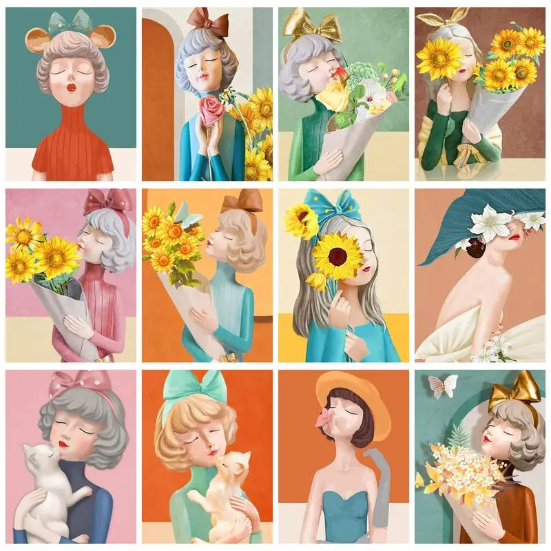 RUOPOTY 5d Diamond Painting Cartoon Girl Portrait Set Full Round/Square Embroidery Cross Stitch Mosaic For Home Decor
RUOPOTY 5d Diamond Painting Cartoon Girl Portrait Set Full Round/Square Embroidery Cross Stitch Mosaic For Home Decor