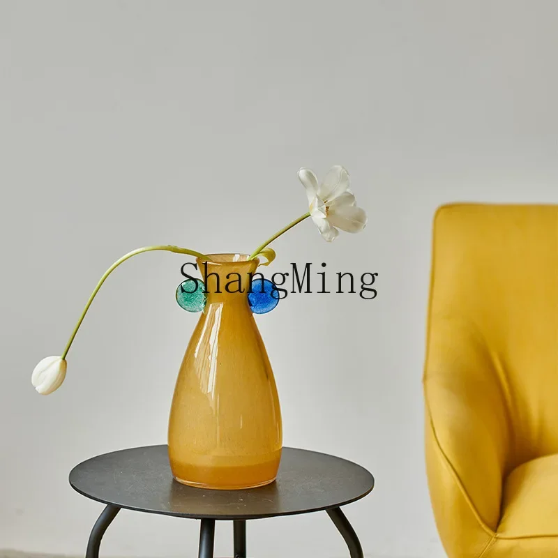 CLL handmade gradual change antique style small mouth vase dining table TV cabinet flower countertop soft decoration jewelry
CLL handmade gradual change antique style small mouth vase dining table TV cabinet flower countertop soft decoration jewelry