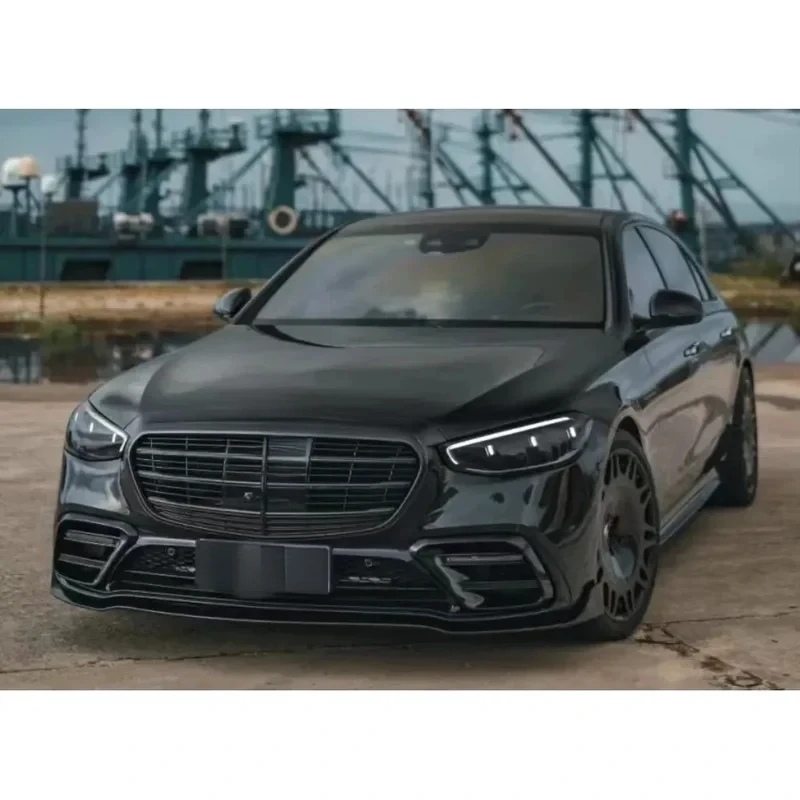 Black ABS Material S Class W223 Body Kit with Front Lip And Rear Diffuser Exhaust Pipe Glossy Matte Style
Black ABS Material S Class W223 Body Kit with Front Lip And Rear Diffuser Exhaust Pipe Glossy Matte Style