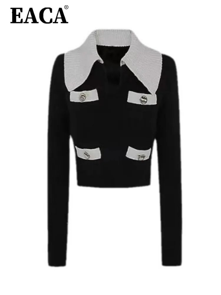EACA Versatile And Minimalist 2024 Spring And Autumn New Women's Temperament Small Fragrance Knitted V-neck Top Two-piece Set
EACA Versatile And Minimalist 2024 Spring And Autumn New Women's Temperament Small Fragrance Knitted V-neck Top Two-piece Set