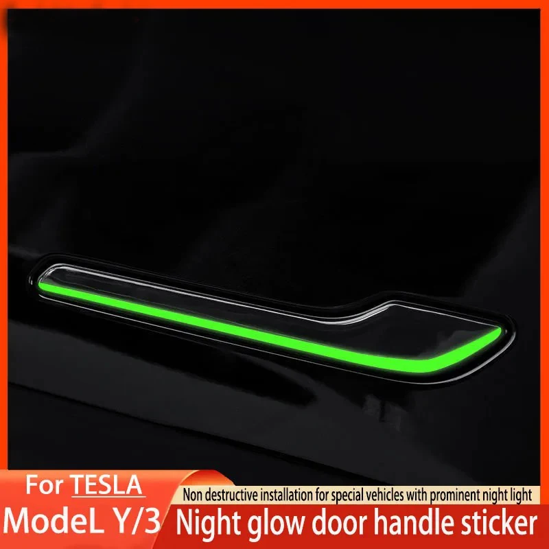 4pcs Car Door Handle Sticker Anti-Scratch Luminous For Tesla Model 3 Y 2017 - 2022 Door Wrap Cover Paste Model3 ModelY Accessory
4pcs Car Door Handle Sticker Anti-Scratch Luminous For Tesla Model 3 Y 2017 - 2022 Door Wrap Cover Paste Model3 ModelY Accessory