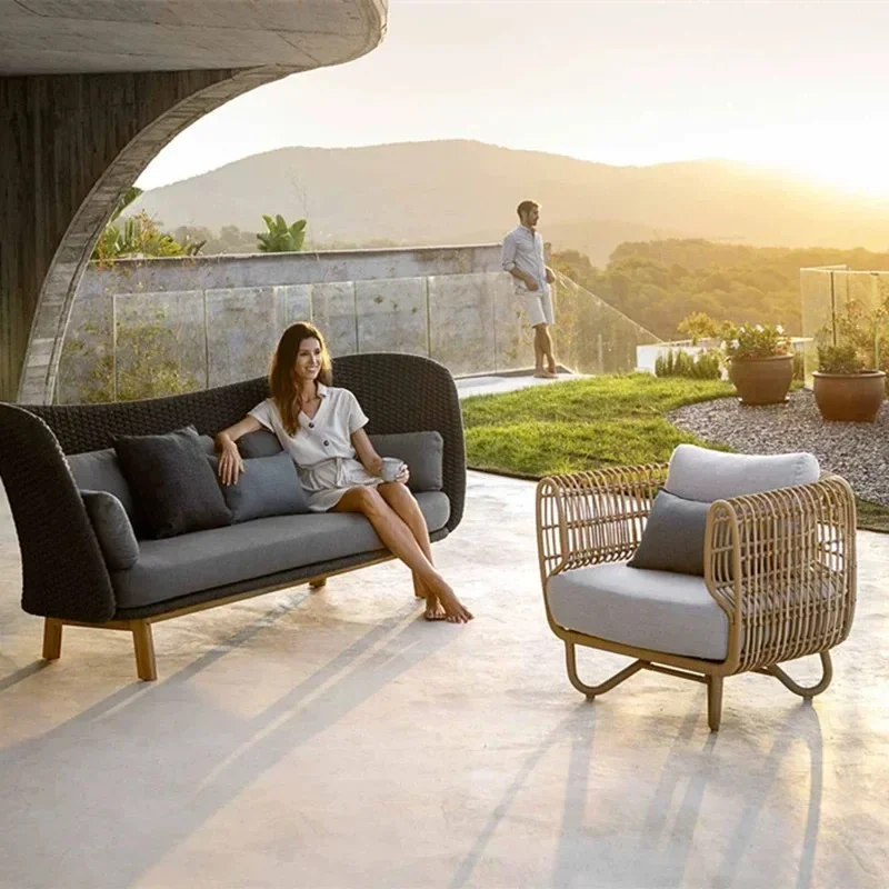 m Outdoor Furniture Set Using Waterproof Fabric Real Rattan Frame Design Outdoor Coffee Shop Hotel Table and Chair Set m
m Outdoor Furniture Set Using Waterproof Fabric Real Rattan Frame Design Outdoor Coffee Shop Hotel Table and Chair Set m