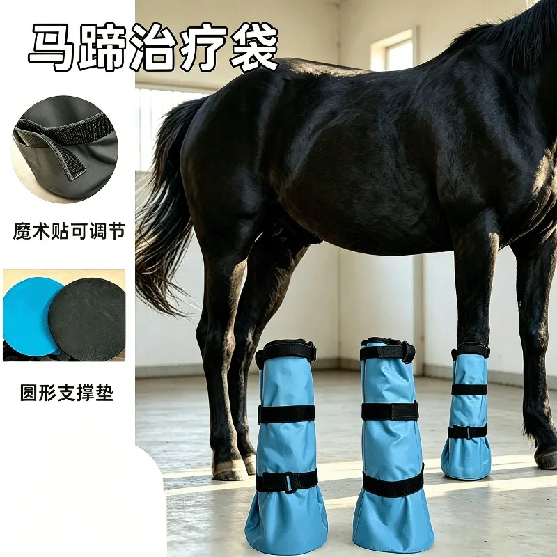 Harness Horseshoe Soaking Bag Horseleg Treatment Bag Soaking Boots Horse Leggings Care Bucket Disease Equestrian Supplies
Harness Horseshoe Soaking Bag Horseleg Treatment Bag Soaking Boots Horse Leggings Care Bucket Disease Equestrian Supplies