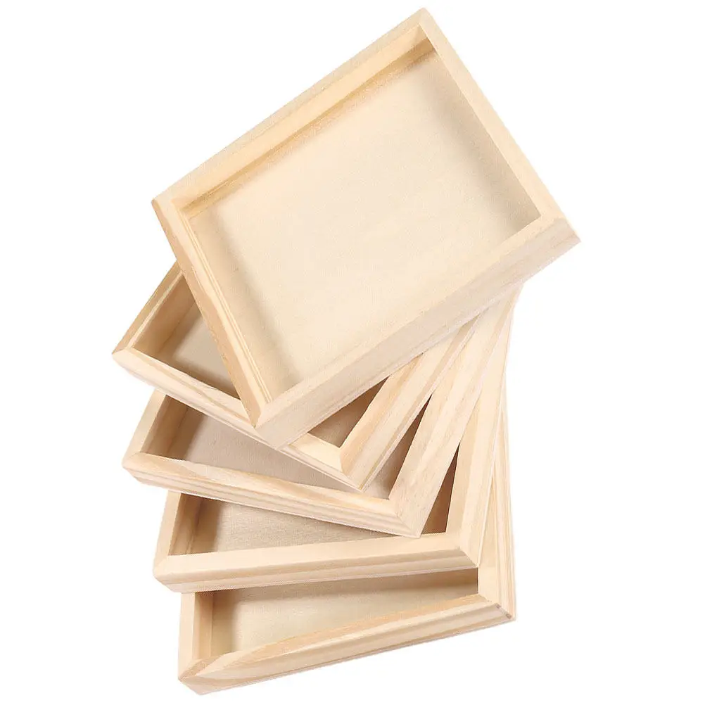 5Pcs Wooden Puzzle Tray Square Shape Organizer Storage Holder Serving Platter Blocks Sorting Tray for Puzzle Assembly
5Pcs Wooden Puzzle Tray Square Shape Organizer Storage Holder Serving Platter Blocks Sorting Tray for Puzzle Assembly