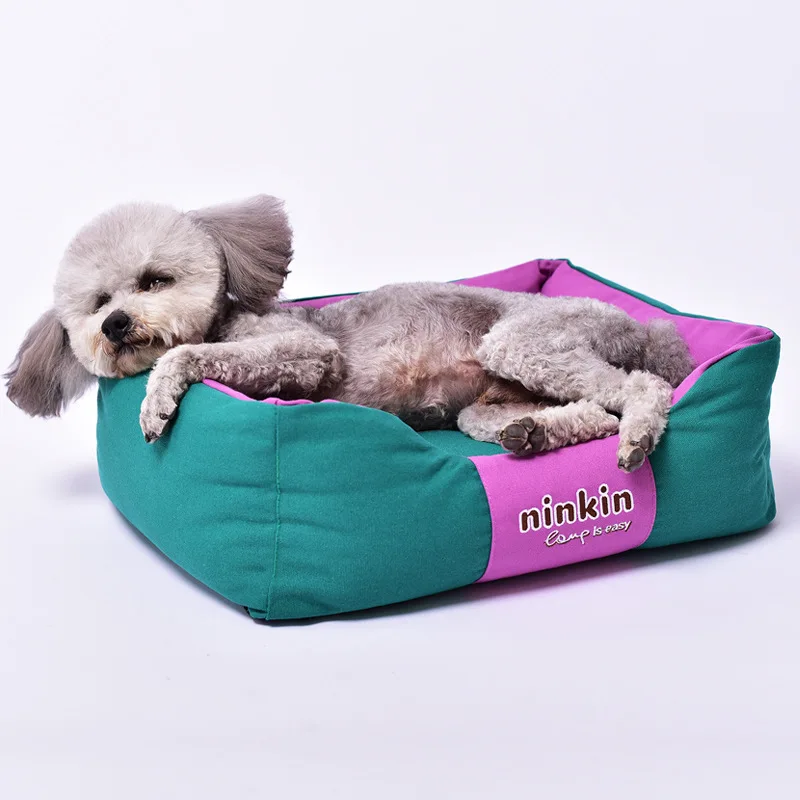 Wholesale Small Rectangle Nest Pet Bed High Quality Breathable Dog Sofa Removable Animal Washable Small Dog Bed Accessories
Wholesale Small Rectangle Nest Pet Bed High Quality Breathable Dog Sofa Removable Animal Washable Small Dog Bed Accessories