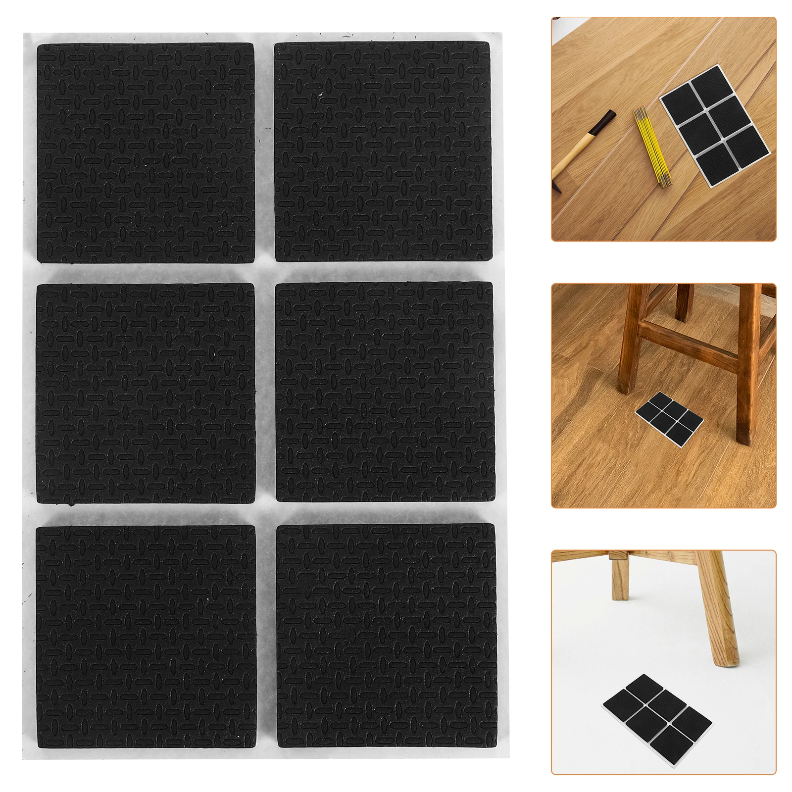 12 Pcs Furniture Protector Couch Grippers for Hardwood Floors Protectors Bed Coasters Multiple Chair Bottom Black Antislip Pads
12 Pcs Furniture Protector Couch Grippers for Hardwood Floors Protectors Bed Coasters Multiple Chair Bottom Black Antislip Pads