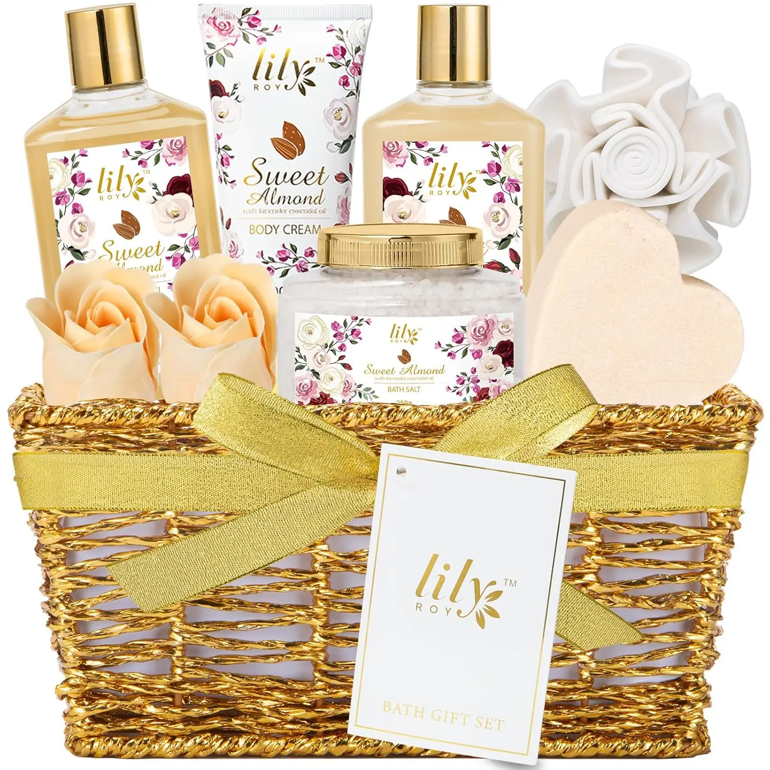 9 Pcs Spa Gift Basket Set for Women - Bath & Body Gifts for Birthday, Christmas, Mother's Day
9 Pcs Spa Gift Basket Set for Women - Bath & Body Gifts for Birthday, Christmas, Mother's Day