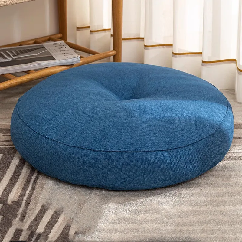 Blue Round Floor Seat Cushion Pillow Thickened Tatami Yoga Mat for Meditation Machine Washable Seat Cushion Office Sleeping Mat
Blue Round Floor Seat Cushion Pillow Thickened Tatami Yoga Mat for Meditation Machine Washable Seat Cushion Office Sleeping Mat