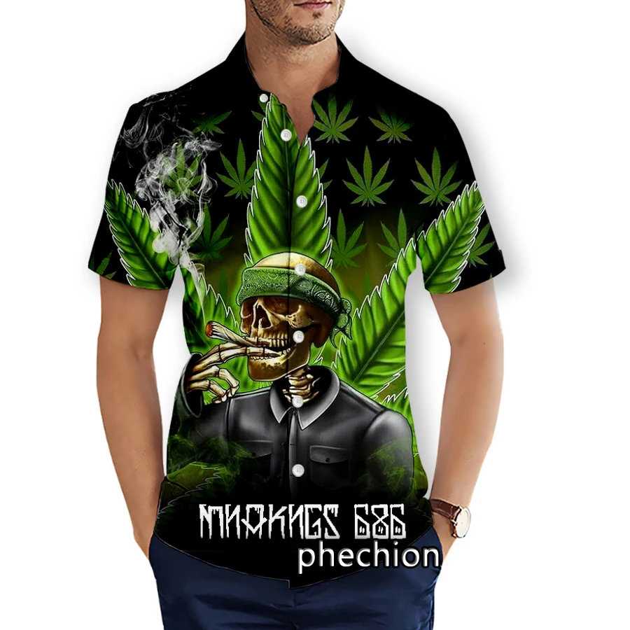 phechion Summer Mens Short Sleeve Beach Shirts Cannabis Leaves 3D Printed Casual Shirts Fashion Streetwear Men Tops X53
phechion Summer Mens Short Sleeve Beach Shirts Cannabis Leaves 3D Printed Casual Shirts Fashion Streetwear Men Tops X53