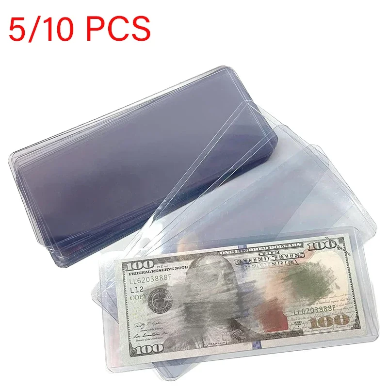 5/10 Banknote Collector Card Collector's Favourite Transparent PVC Banknote and Stamp Collector's Pouch Currency Protection Case
5/10 Banknote Collector Card Collector's Favourite Transparent PVC Banknote and Stamp Collector's Pouch Currency Protection Case