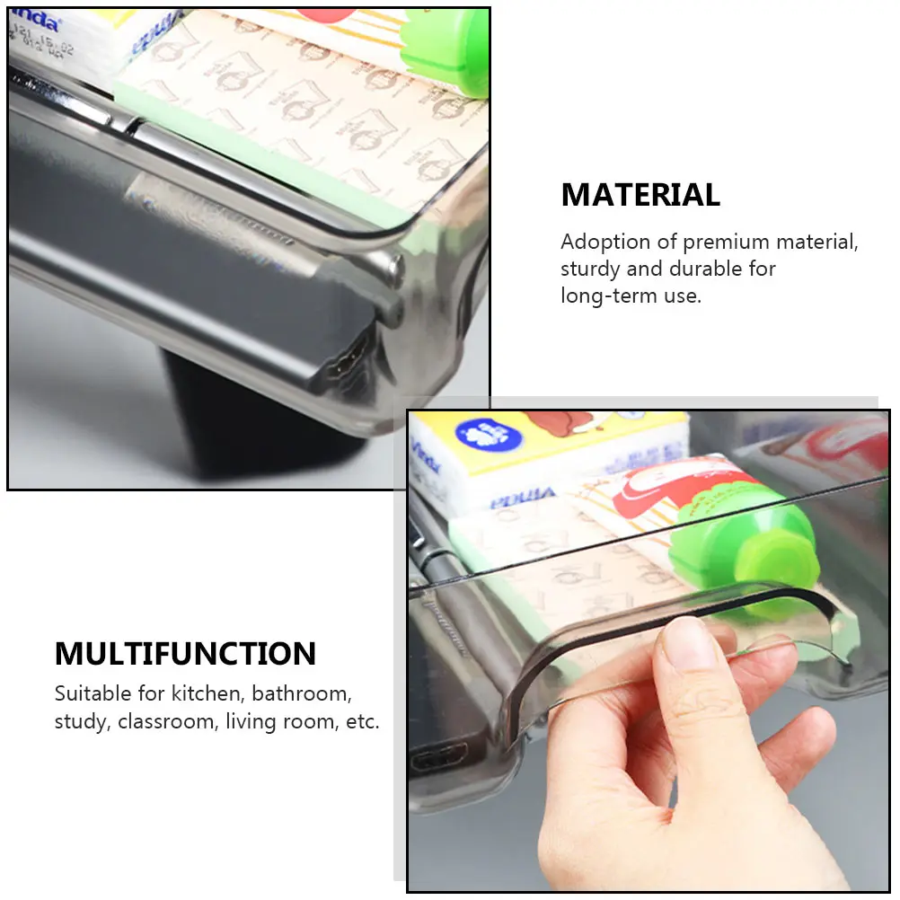 1pc Drawer Desk Organizer Under Table Storage Box for Pens Rulers Jewelry Plastic Sundries Holder Office Home Study
1pc Drawer Desk Organizer Under Table Storage Box for Pens Rulers Jewelry Plastic Sundries Holder Office Home Study