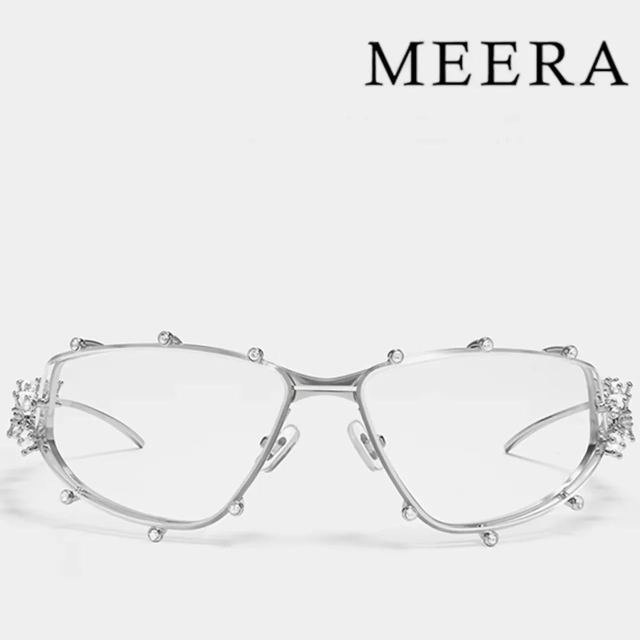 2025 new designer luxury korea gm accessories surround metal irregular TI optical frame unisex couple silver
2025 new designer luxury korea gm accessories surround metal irregular TI optical frame unisex couple silver
