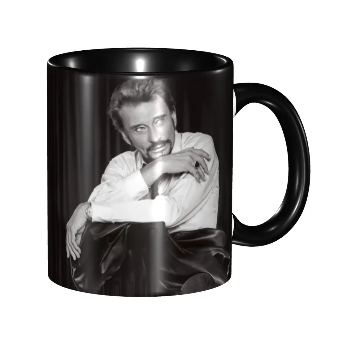 Custom Cool Johnny Hallyday Coffee Mugs DIY French Rock Singer Ceramic Milk Tea Cup
Custom Cool Johnny Hallyday Coffee Mugs DIY French Rock Singer Ceramic Milk Tea Cup