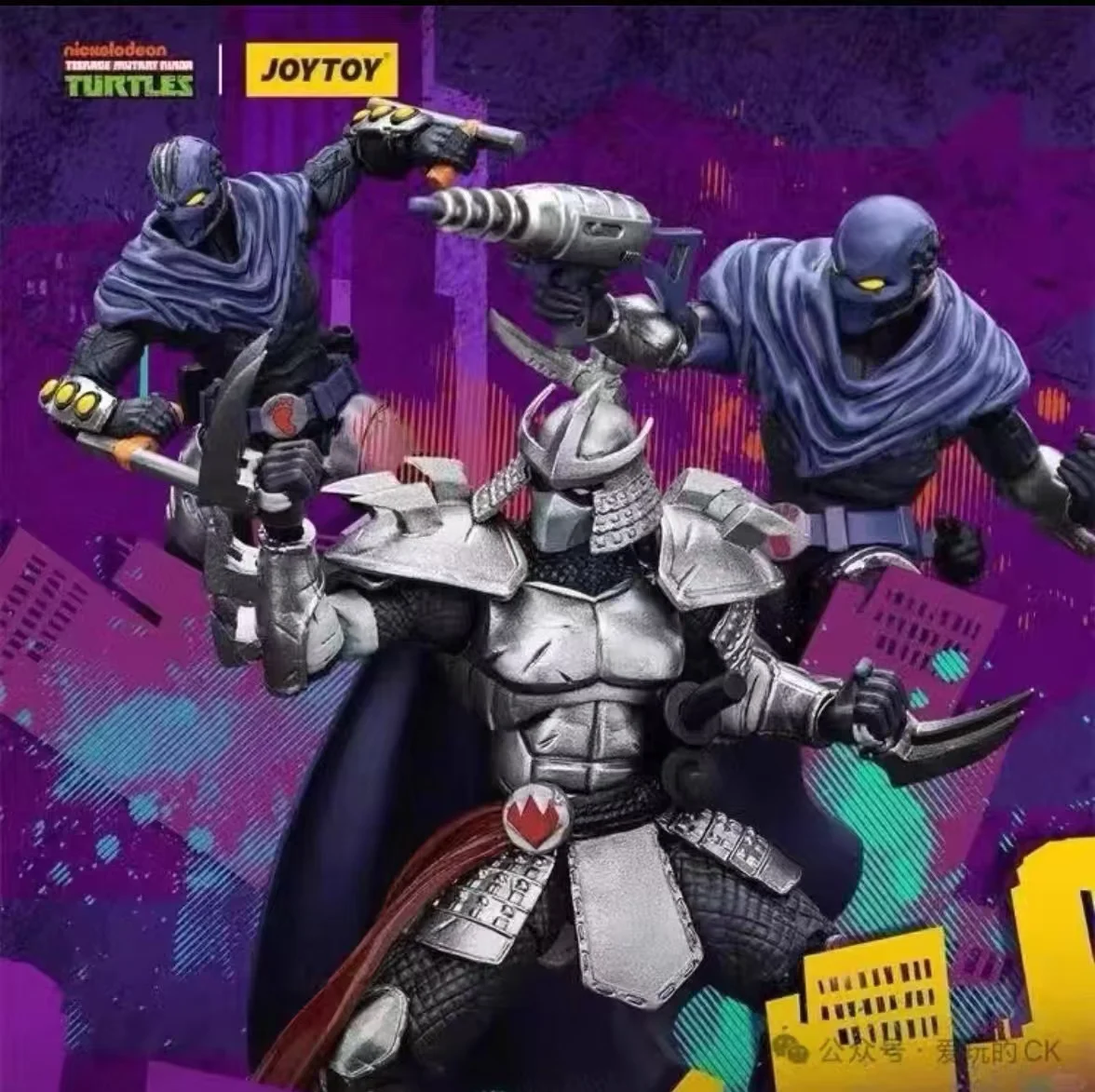 JOYTOY TMNT 1/18 Action Figure TMNT-Shredder Anime Military Model Character Model Toy Gift Collection Action Figure Toy
JOYTOY TMNT 1/18 Action Figure TMNT-Shredder Anime Military Model Character Model Toy Gift Collection Action Figure Toy