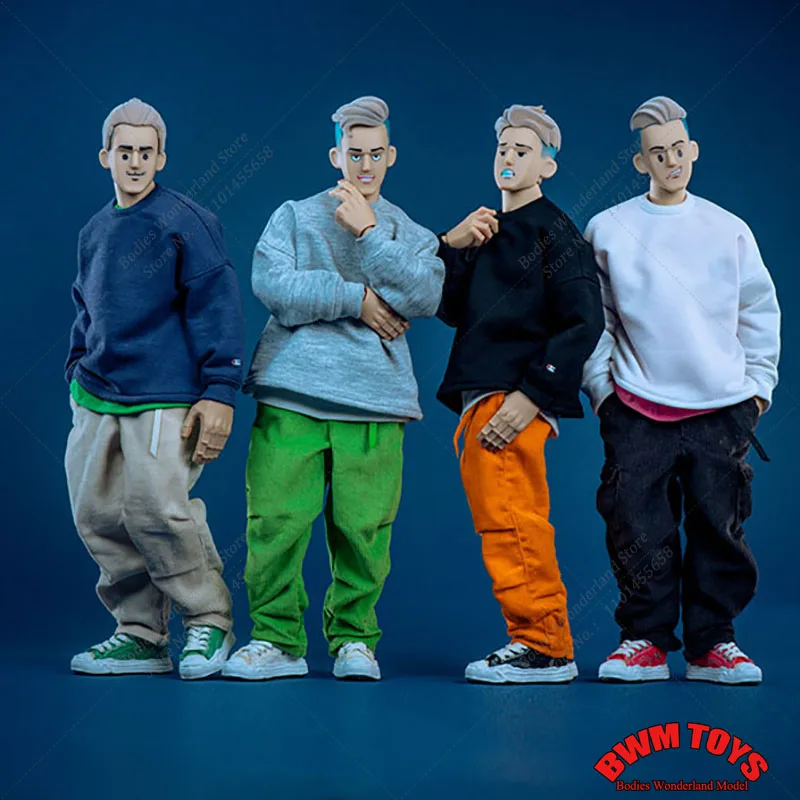 In Stock trickyMan12 1/6 Scale Collectible Trendy Casual Street Boys with Clothes Flocking Hairstyle Full Set 12'' Action Figure
In Stock trickyMan12 1/6 Scale Collectible Trendy Casual Street Boys with Clothes Flocking Hairstyle Full Set 12'' Action Figure