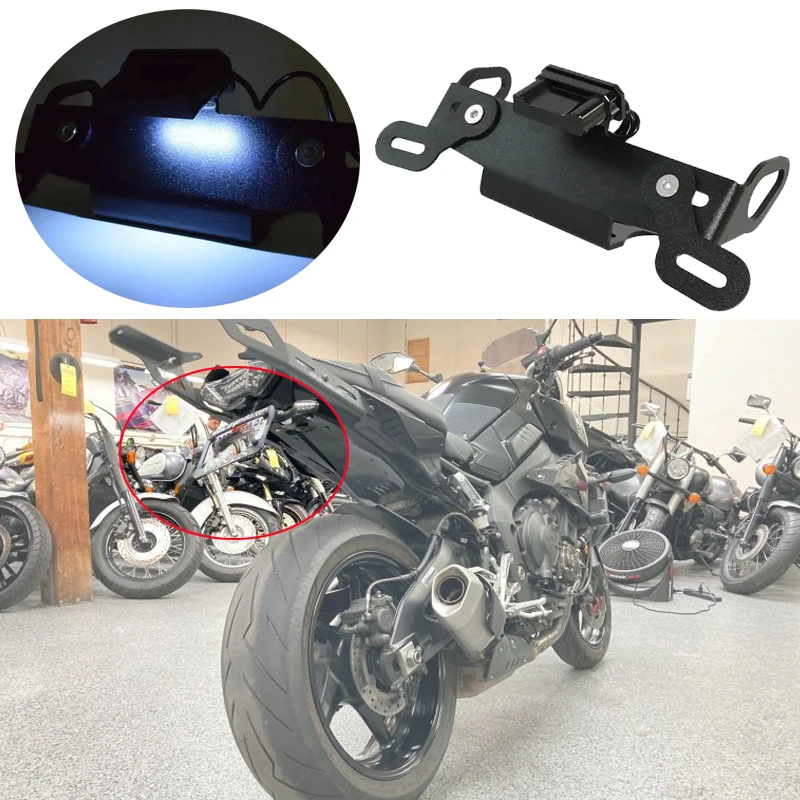 Motorcycle License Plate Holder Tail Tidy Eliminator Fender Refit Bracket Fits For Yamaha MT 10 MT10 SP ABS MT-10 FZ10 2016-2021
Motorcycle License Plate Holder Tail Tidy Eliminator Fender Refit Bracket Fits For Yamaha MT 10 MT10 SP ABS MT-10 FZ10 2016-2021