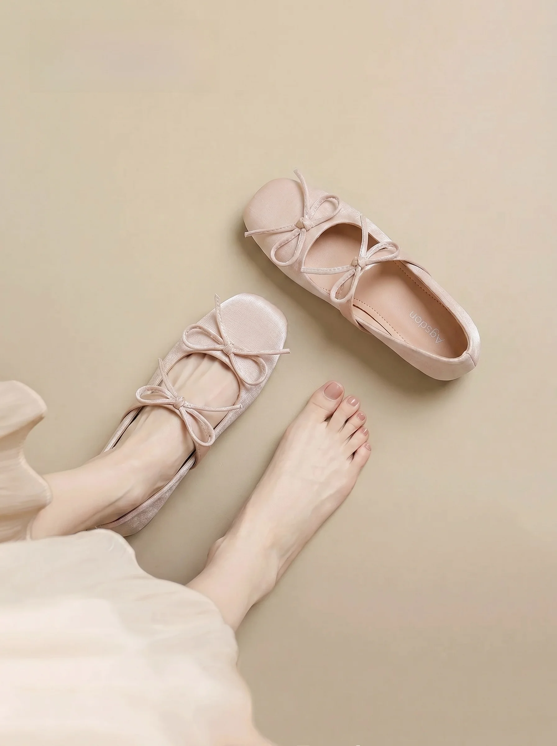 Agsdon Pink Mary Jane Flat Shoes Women's Spring Summer Casual Fashion Slip-On Ballet Flats Matching Skirts round Toe
Agsdon Pink Mary Jane Flat Shoes Women's Spring Summer Casual Fashion Slip-On Ballet Flats Matching Skirts round Toe