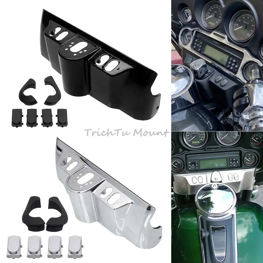 Motorcycle Inner Fairing Cover kit Switch Panel Cap Accent For Harley Touring Street Electra Glide Tri FLHTC FLHTCU FLHX 96-2013
Motorcycle Inner Fairing Cover kit Switch Panel Cap Accent For Harley Touring Street Electra Glide Tri FLHTC FLHTCU FLHX 96-2013