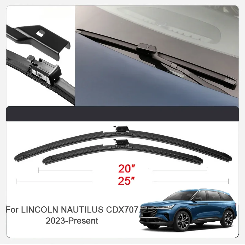 2PCS Car Blade Front Windshield Rubber With Water Spray Wiper For LINCOLN AVIATOR NAUTILUS CDX707 Blades Accessories
2PCS Car Blade Front Windshield Rubber With Water Spray Wiper For LINCOLN AVIATOR NAUTILUS CDX707 Blades Accessories